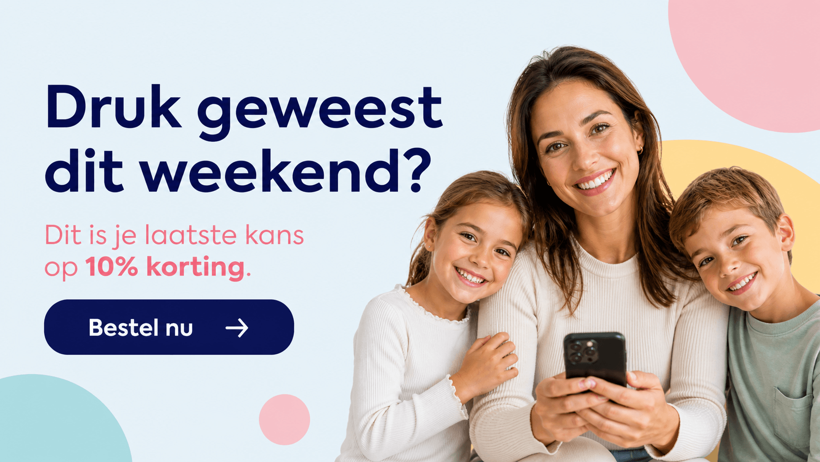 Shop met 10% korting