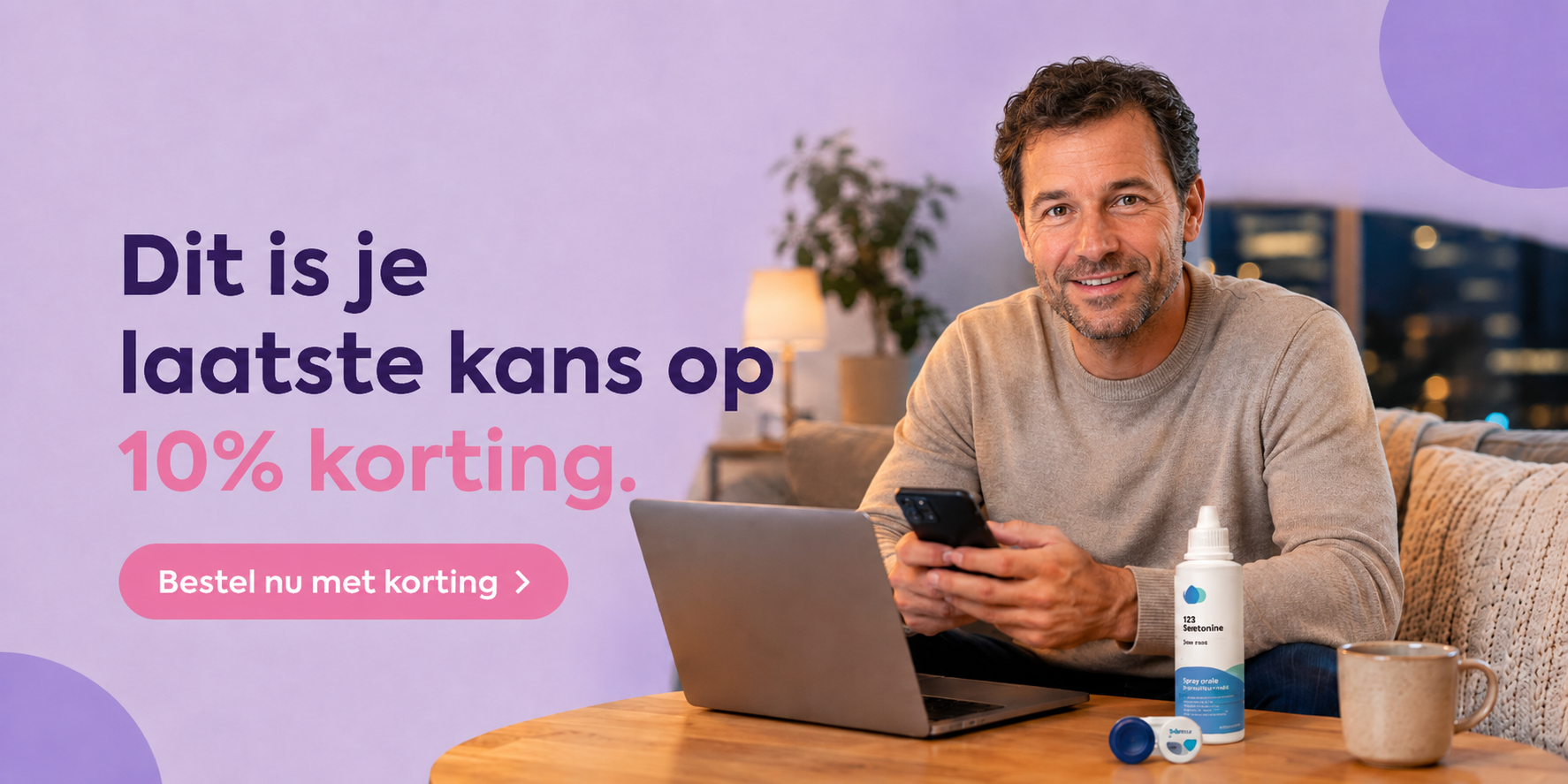 Shop met 10% korting